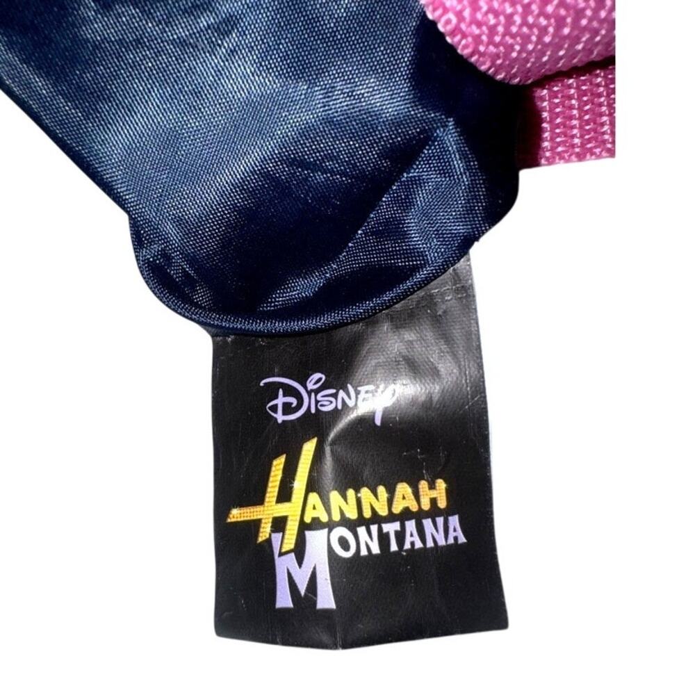 Vintage Hannah Montana Miley Cyrus Denim Pop Star Tote Bag Purse NEW WITH TAG - Picture 6 of 8